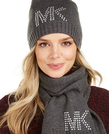 cheap michael kors hat and scarf set|michael kors scarf tk maxx.